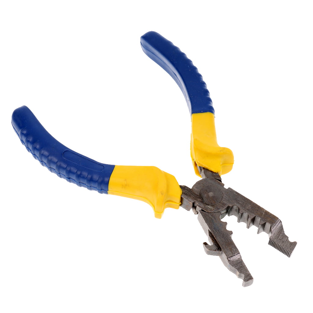 Square Ruler Blue Bow String-Loop Nocking Pliers with 4 String nocking Points 