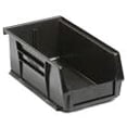 thumbnail image 4 of Global Industrial SB473BK Plastic Hang & Stack Bin, Black - 7.375 x 4.125 x 3 in., 4 of 4