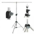 thumbnail image 5 of LINCO Backdrop Stand Background Support 2.2x2.6ft Green/White/Black Screen for Table Top Photo, 5 of 16