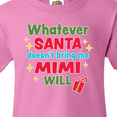 thumbnail image 4 of Inktastic Christmas Whatever Santa Doesn't Bring Me Mimi Will Youth T-Shirt, 4 of 5