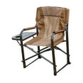 thumbnail image 4 of Silla De Director Para Acampar, Silla Plegable Compacta Para Pescar Al Aire Libre, Regalo Ideal, Color Café, 4 of 8