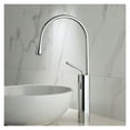thumbnail image 3 of Basin Faucets Brushed Gold/Black/White Sink Faucet Brass Faucet Single handle Kitchen Faucet Swivel Sink Water Crane, 3 of 6