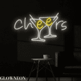 thumbnail image 3 of Glowneon Cheers Neon Sign, Wine Cheering Led Sign, Bar Pub Wall Decor, 3 of 4