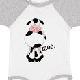 thumbnail image 4 of Inktastic Cow-moo. Boys or Girls Baby Bodysuit, 4 of 5