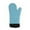 Light Blue, variant on HengDidi High Temperature Resistant Silicone Oven Mitts for Baking, Cooking, Microwave, Soft Comfortable Heat Insulation Gloves, Easy to Clean Kitchen Safety Tool