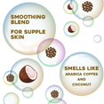 thumbnail image 4 of OGX Smoothing + Coconut Coffee Exfoliating Body Scrub & Wash, 19.5 fl oz, 2 Pack, 4 of 5