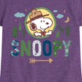 thumbnail image 3 of Peanuts - Ranger Snoopy  - Toddler And Youth Girls Short Sleeve Graphic T-Shirt, 3 of 6