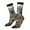 2 Black-1, variant on Adorable Llama In Flowers Print Adult Socks for Men & Women,Calf Socks, Ankle Socks,Boots Socks,Breathable Casual Sock,Unisex Crew Socks