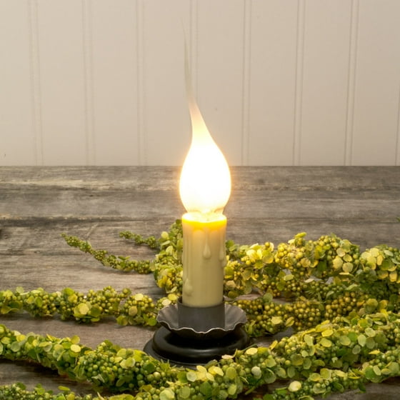 Event Decor Rustic Country Candle Lamp 5 In On Off Switch Metal Trim Event Decor Rustic Country Candle Lamp 5 In On Off Switch Metal Trim Plug Com