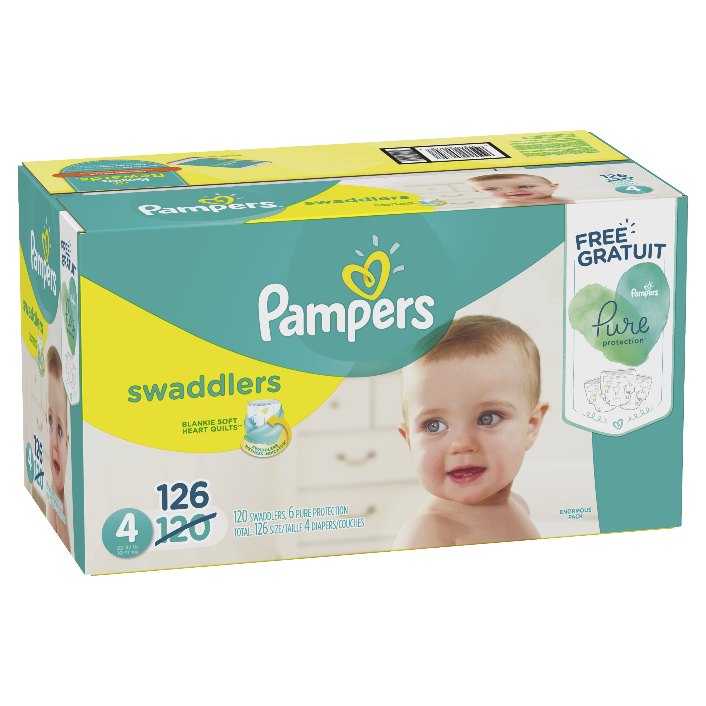 Pampers Premium Protection New Baby Size 6 120 Nappies 13 Kg Monthly Pack New