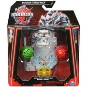 Bakugan Starter 3-Pack Spinning Action Figures,  Special Attack Mantid, Titanium Dragonoid and Trox
