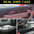 thumbnail image 6 of Carbon Fiber Center Console Wrap Sticker Armrest Cup Holder Panel Trim Interior, 6 of 24