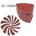 thumbnail image 3 of 5Pcs 140*98Mm Sandpaper Triangle & Abrasive Sanding Disc Grit 40-1000 40 Grit, 3 of 8