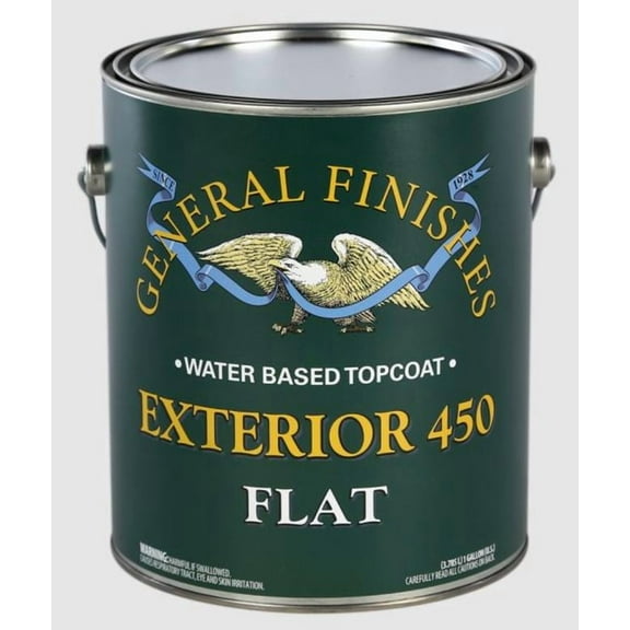 General Finishes, Exterior 450 CLEARS, Flat, Gallon