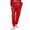 31Red191, variant on XAOFW Women's Casual Pants Carnival Shiny Elastic Waist Tapered Joggers Trousers Straight Leg Pant Leisure Activities Comfortable Stylish Trouser