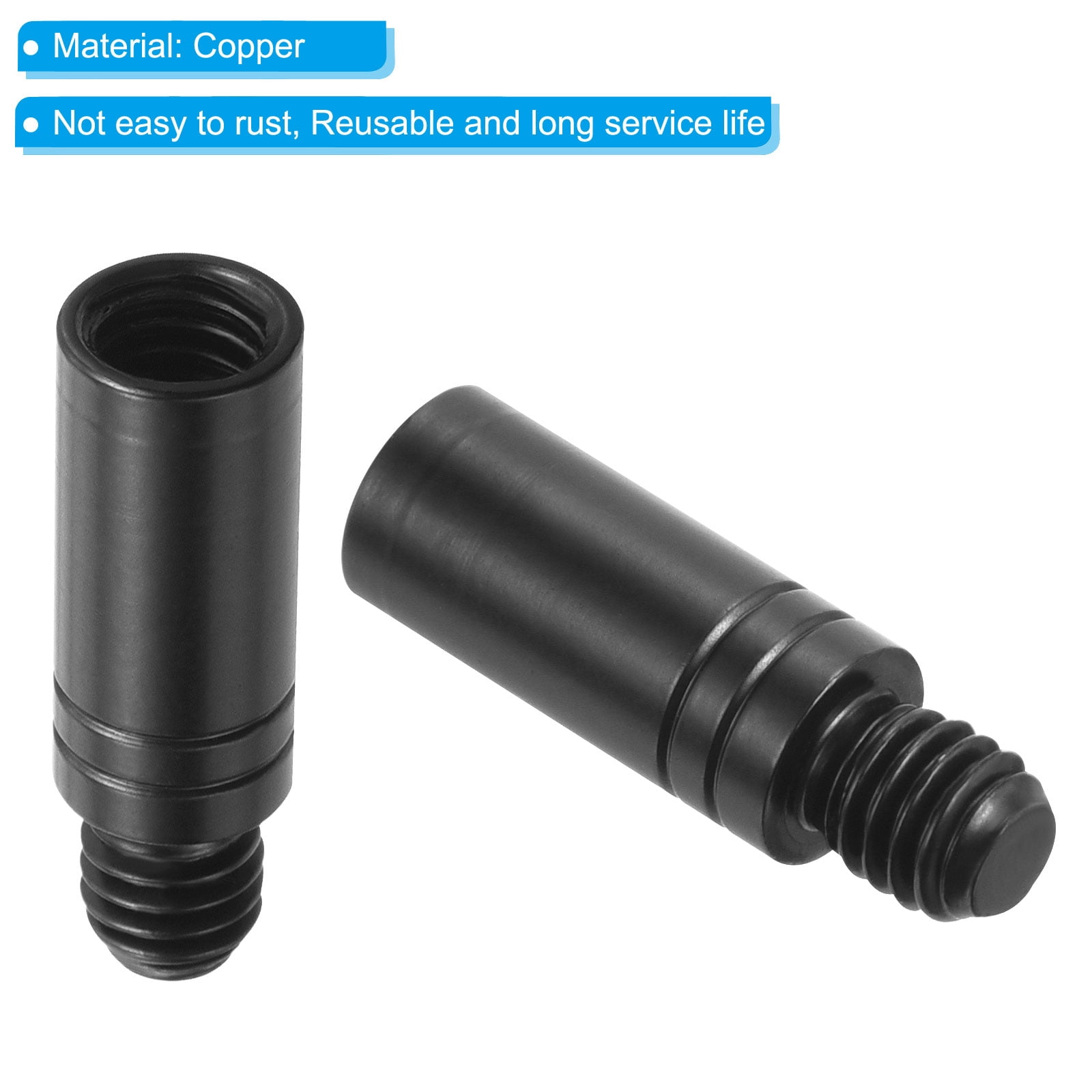 Unique Bargains Copper Weight Adding Accentuator Darts Weight Adjuster Dart Accessories Black