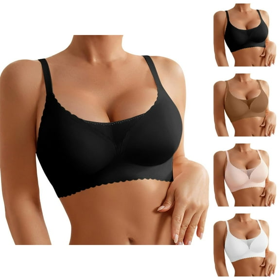 Sports Bras for Women Wave Seamless No Underwire Lightweight Mesh Patchwork Athletic Bralettes Workout Bra