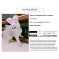 thumbnail image 7 of Walbest Cute Costume Bunny Rabbit Hat with Ears for Cats & Small Dogs Party Costume Easter Pet Accessory Headwear, 7 of 7