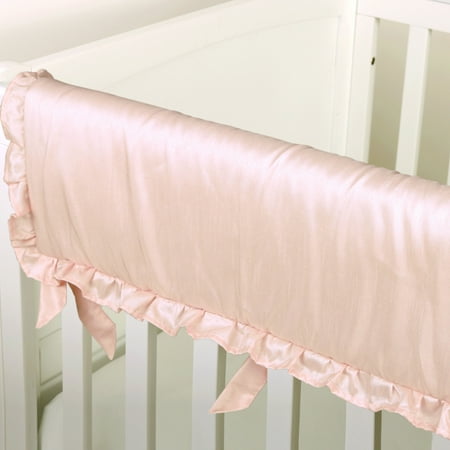 The Peanut Shell Crib Rail Guard Arianna Baby Girl Crib Bedding