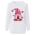 thumbnail image 4 of ICHUANYI Liquidación Mujer Casual Manga Completa Cuello Redondo Tops Blusa Suelta Sudadera con Estampado del Día de San Valentín ICHUANYI WER202308243966, 4 of 5
