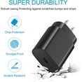 thumbnail image 5 of Coreykin USB C Super Fast Wall Charger-2-Pack 25W USB-C Fast Charger-6Ft Type C to Type C Cable for Samsung Galaxy S23/S22/S22 Ultra/S22+/S21 Ultra/S21+/S21/S20 Ultra/Note 20 Ultra/Note 10+/Not 10, 5 of 7