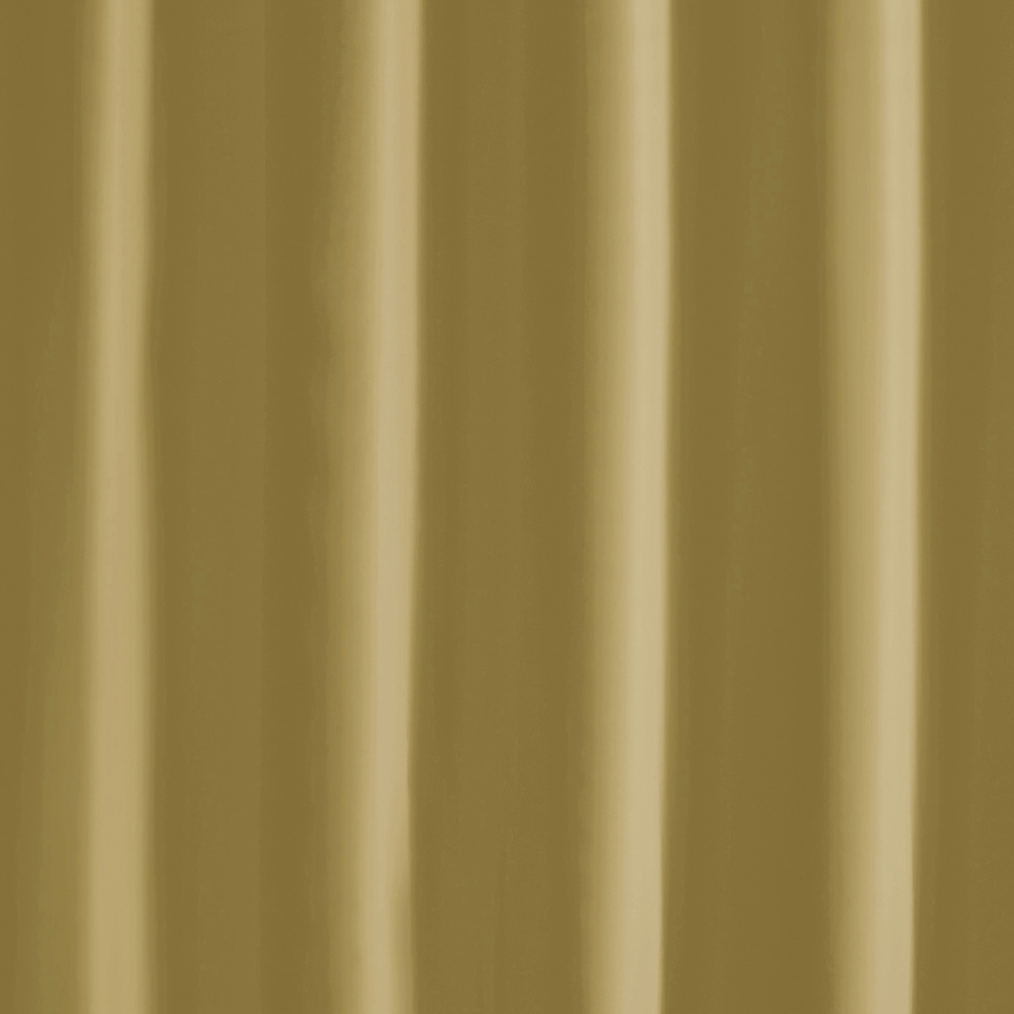 VCNY Home Hotel Style Gold Heavy Duty PEVA Shower Liner, 72" x 72"