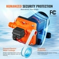 thumbnail image 6 of Water Diaphragm Pump, 12V DC, 3.5 GPM, 55 PSI, Self-Priming, 1/2" MNPT, Adjustable Pressure Switch for RV Camper Marine Boat Lawn Sprayer, FCC Certified, 6 of 11