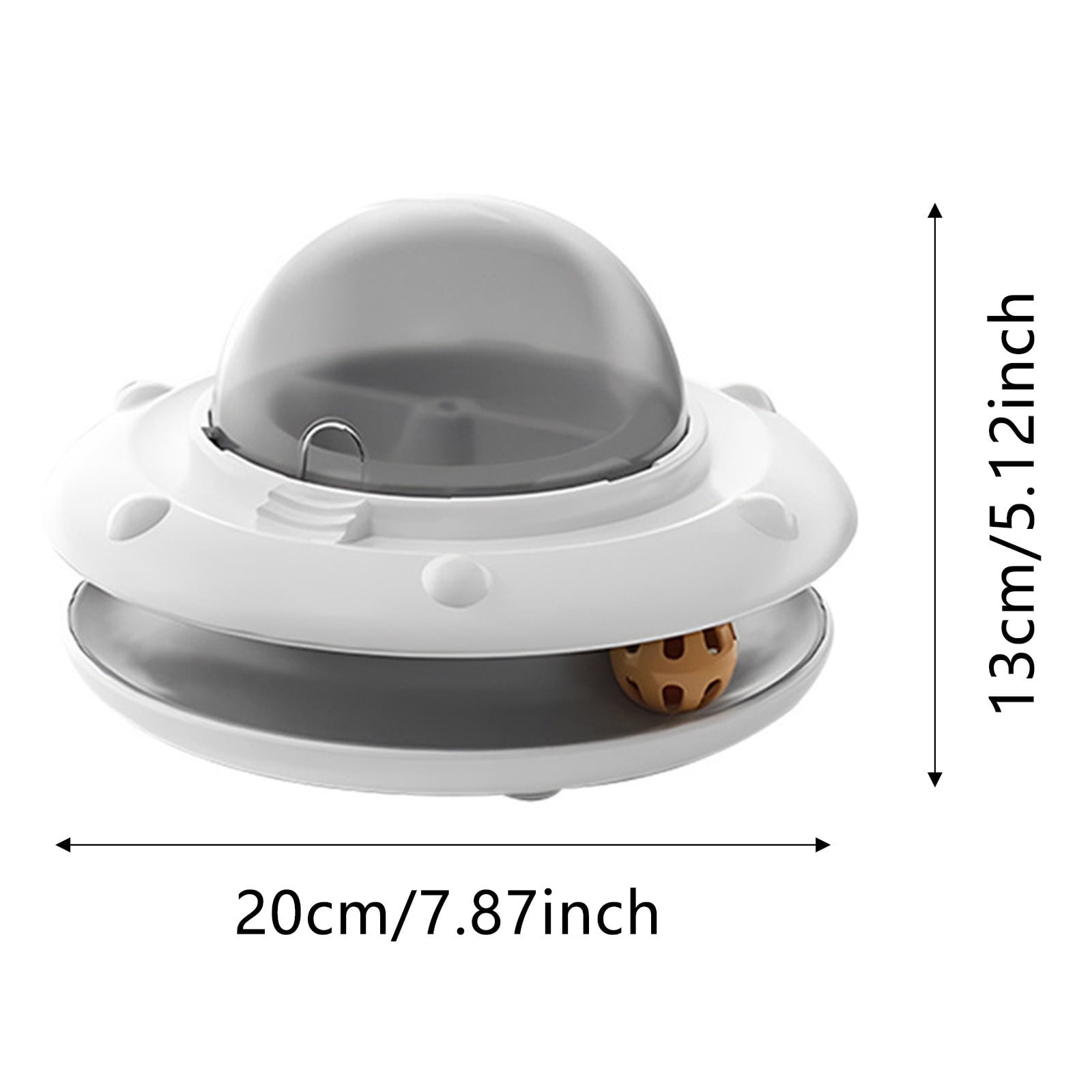 Interactive Dog Puzzle Toy Feeder for Indoor Play Rechargeable Electronic Track Enrichment and Dispensing Educational Pet Toy for Cats and Dogs