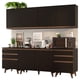 thumbnail image 2 of Cocina Integral Completa Modular Madesa Reims 240cm Negro 03, 2 of 10