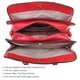 thumbnail image 4 of Bolso de mano Dasein Fashion de piel sintética para mujer, juego de 2 piezas con cartera, 4 of 5
