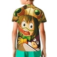 thumbnail image 3 of My Hero Academia Tsuyu Asui Kids T-Shirt 3d Printed Graphic T-Shirts Boys And Girls Short Sleeve Shirts For Youth Kids X-Small, 3 of 7