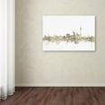thumbnail image 4 of Trademark Fine Art "Berlin Germany Skyline Sheet Music II" Canvas Art by Michael Tompsett, 4 of 4