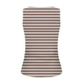 thumbnail image 5 of Drses Women's Tank Tops Summer Knit Striped Tank Tops Trendy Crewneck Sleeveless Shirts, 5 of 5