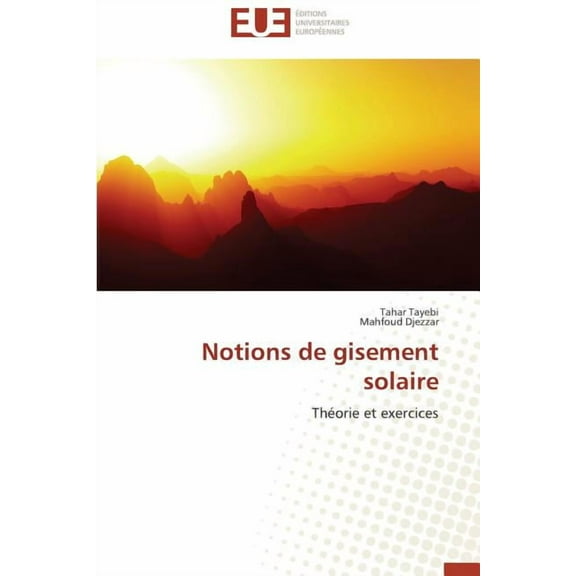 Notions de gisement solaire