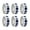 Blue, variant on AOOOWER 6 Rolls Circle Sticker Round Sticker Red Dot Sticker For File Sorting