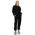 thumbnail image 4 of Cali1850 Women's Premium Cloud Fleece Sweatpants Drawstring Elastic Waist Soft Cozy Casual Pants, 4 of 7