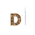 thumbnail image 2 of 26 Letter Acrylic Keychain,Mini Bookshelf Pattern Letter Pendant,Colorful Versatile Hanging Accessory Personalized Key Bag Car Rearview Mirror Party Favors Gift for Book Lovers Daily Accessory, 2 of 5