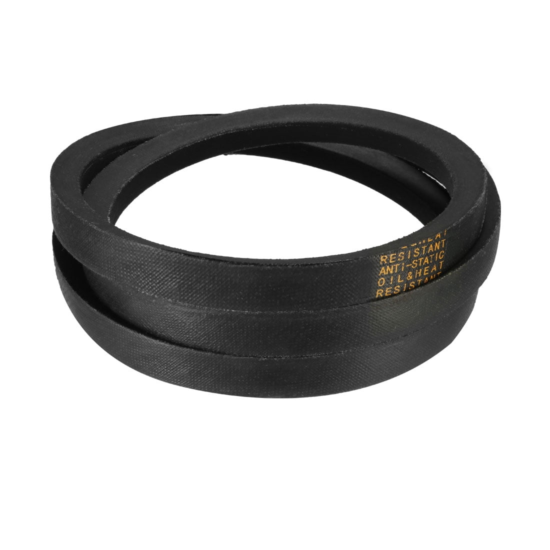 Uxcell B1450 V Belt Machine Transmission Rubber, Black Replacement