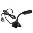 thumbnail image 1 of Microphone de Bureau USB 360 Ajustable Supporte Chat Vocal Enregistrement Micro pour PC Mac avec port USB, 1 of 6