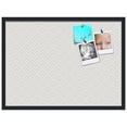 thumbnail image 2 of PinPix 30x22 Custom Cork Bulletin Board Peaks Modern Pattern Grey Poster Board Has a Fabric Style Canvas Finish, Framed in Peaks Modern Pattern Grey, by ArtToFrames (PinPix-1794), 2 of 6