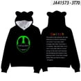 thumbnail image 1 of Doors Roblox-Sudadera con capucha y orejas de gato para parejas, suéter informal holgado de moda callejera, tendencia que combina con todo, Escape de la puerta, 1 of 4