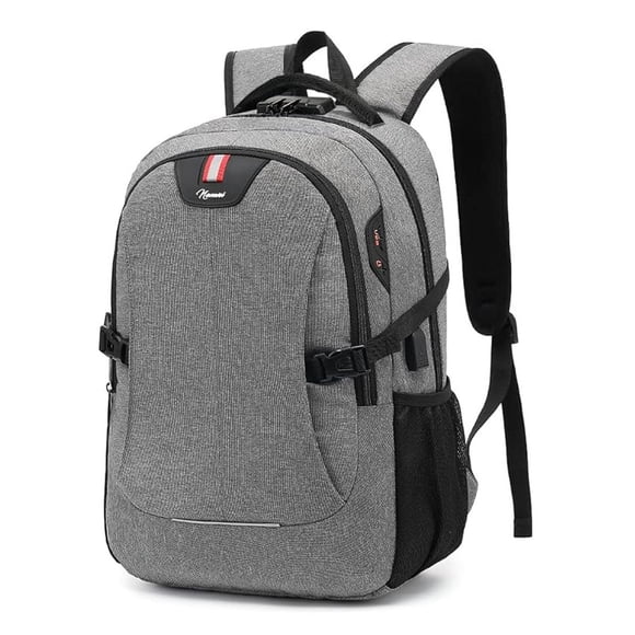 Mochila Antirrobo Nanwei con Puerto de Carga USB y de Auriculares 15.6 Pulgadas Impermeable