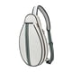 thumbnail image 4 of Bolsa de tenis con cremallera suave para jugadores, mujeres, hombres, principiantes, bolsa de squash, bolsa de transporte, bolsa de viaje Beige, 4 of 9