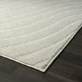 thumbnail image 3 of Luxe Weavers Modern Geometric Wave Gray 8x10 Area Rug, Stain Resistant Carpet, 3 of 9