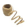 thumbnail image 2 of KLKCMS Rolled-Up Light Brown Raffia Ribbon Paper Wire Cord Ribbon Embellishment 20m light coffee, 2 of 8