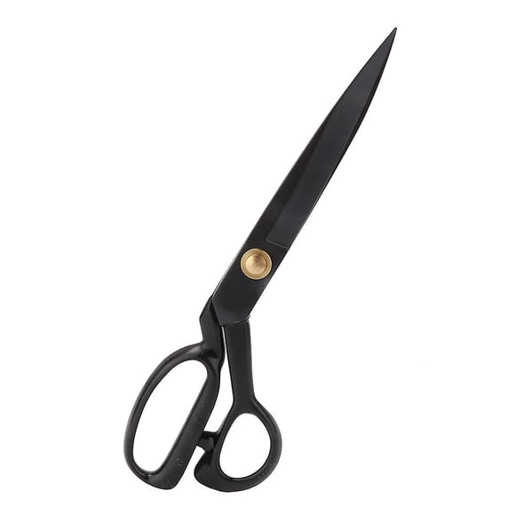 High Quality Retro Black Steel Tailor Scissors for Clothing, Leather, Craft, Sewing Accessories (HC-11 inch)