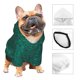 thumbnail image 3 of Balery Teal Marble Sudadera con Capucha para Perros Pequeños – Ropa para Mascotas, Disfraz para Perros y Gatos, Ideal para Fiestas y Cosplay-Medium, 3 of 7