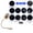 10 Projection Films#3, variant on 2-in-1 Galaxy Projector Night Light, Galaxy Light Projector Adults, USB Portable Galaxy Star Projector Night Light for Car and Bedroom, Mini LED Nightlight Wall Lamp (3 Projection Films)
