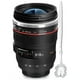 thumbnail image 1 of Taza de café con lente DEEXITO, 350 ml, con cuchara, 1 of 7