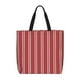 thumbnail image 1 of Balery Stripes Red White Bolsa de Mano para Mujeres con Cremallera, Bolsa de Gimnasio con Compartimentos, Bolsa para Laptop, Bolsa para Trabajo, 1 of 7